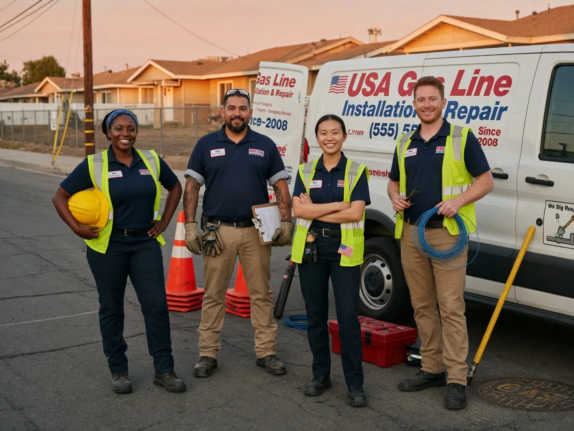 Gas Line Installation company in Helen, WV